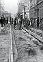 lavori pavimentazione a posa binari del tram 1921-22 2
